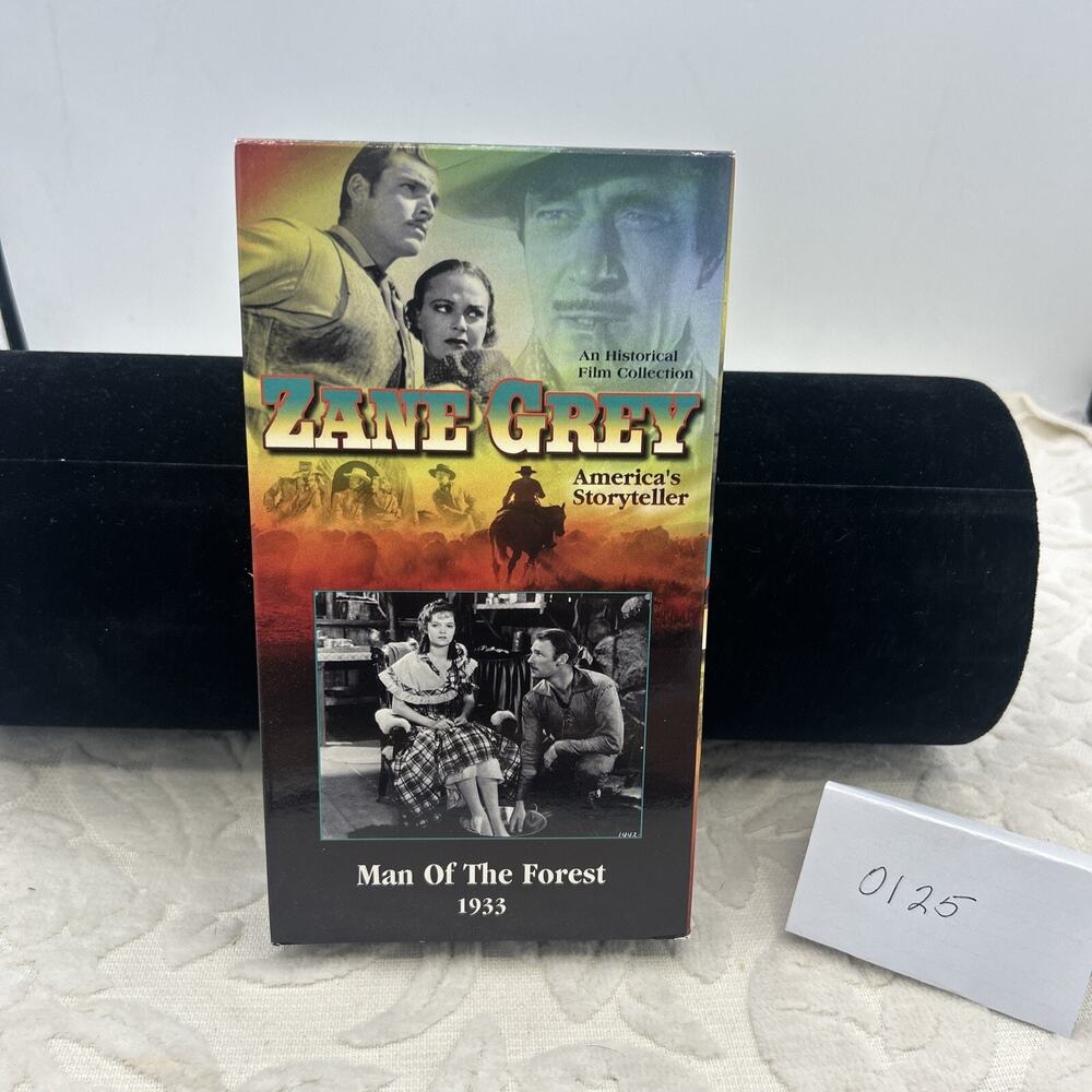 Man Of The Forest VHS Video Zane Grey 1933,VGC.